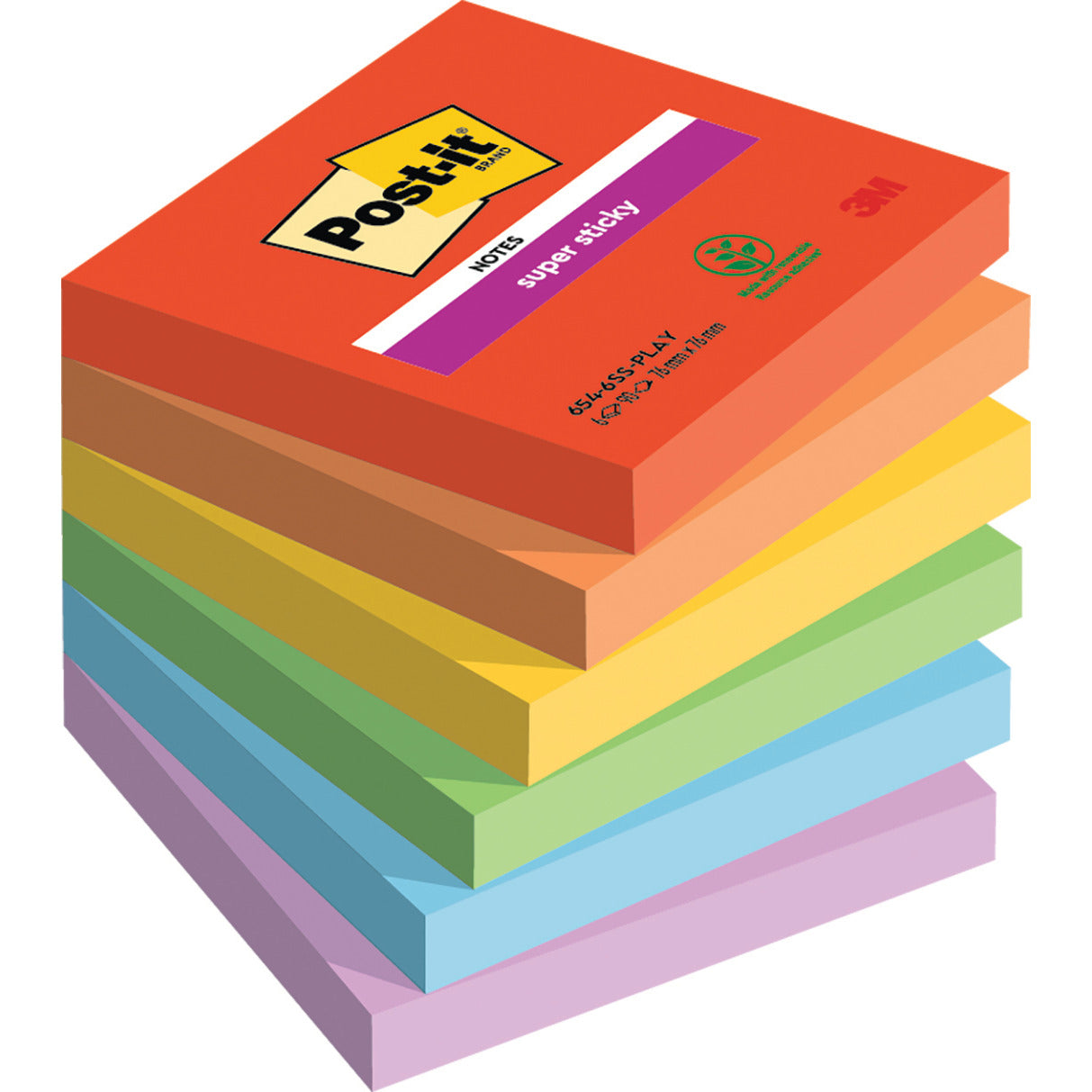 Post It Ss Playful 76X76Mmpk6