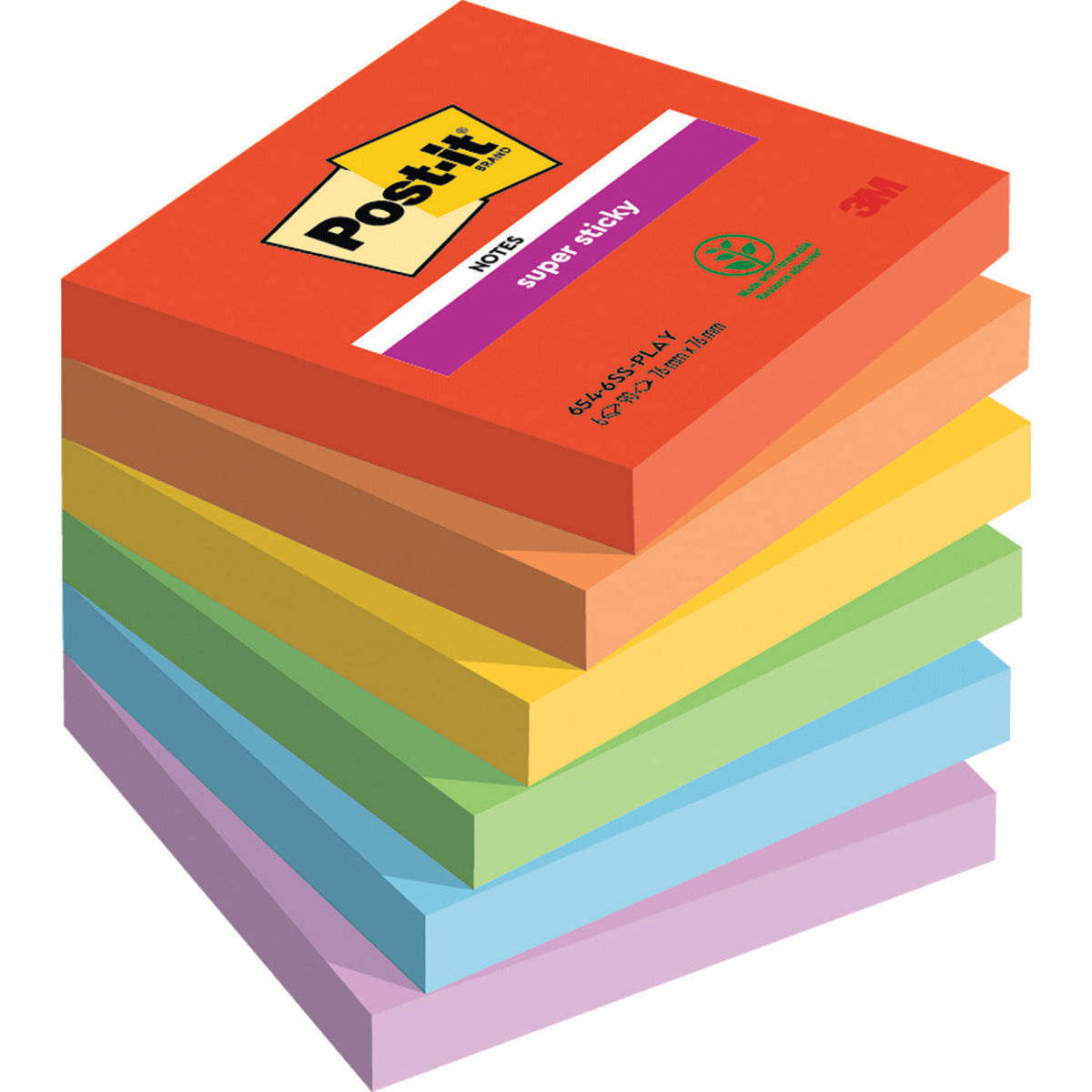 Post It Ss Playful 76X76Mmpk6