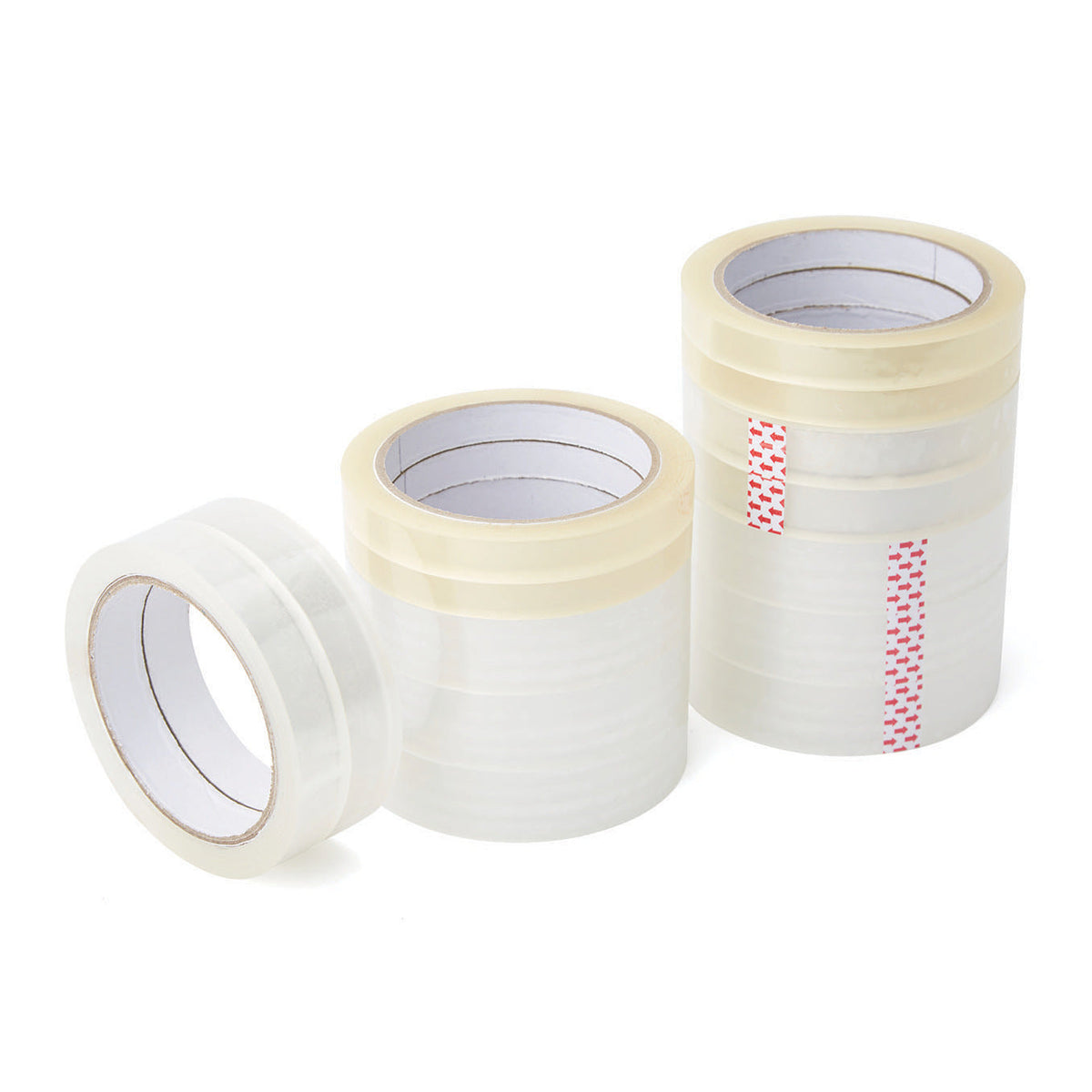 Tape Polyprop.Clear 24Mmx66Mt Pack6
