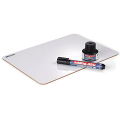A4 Plain Rigid Whiteboard-Pen Pack