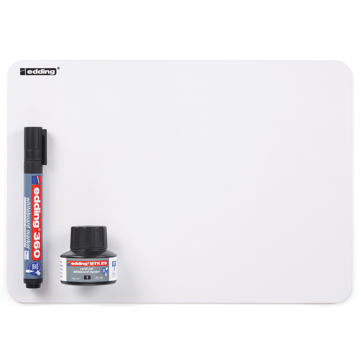 A4 Plain Whiteboard-Board Pen Set