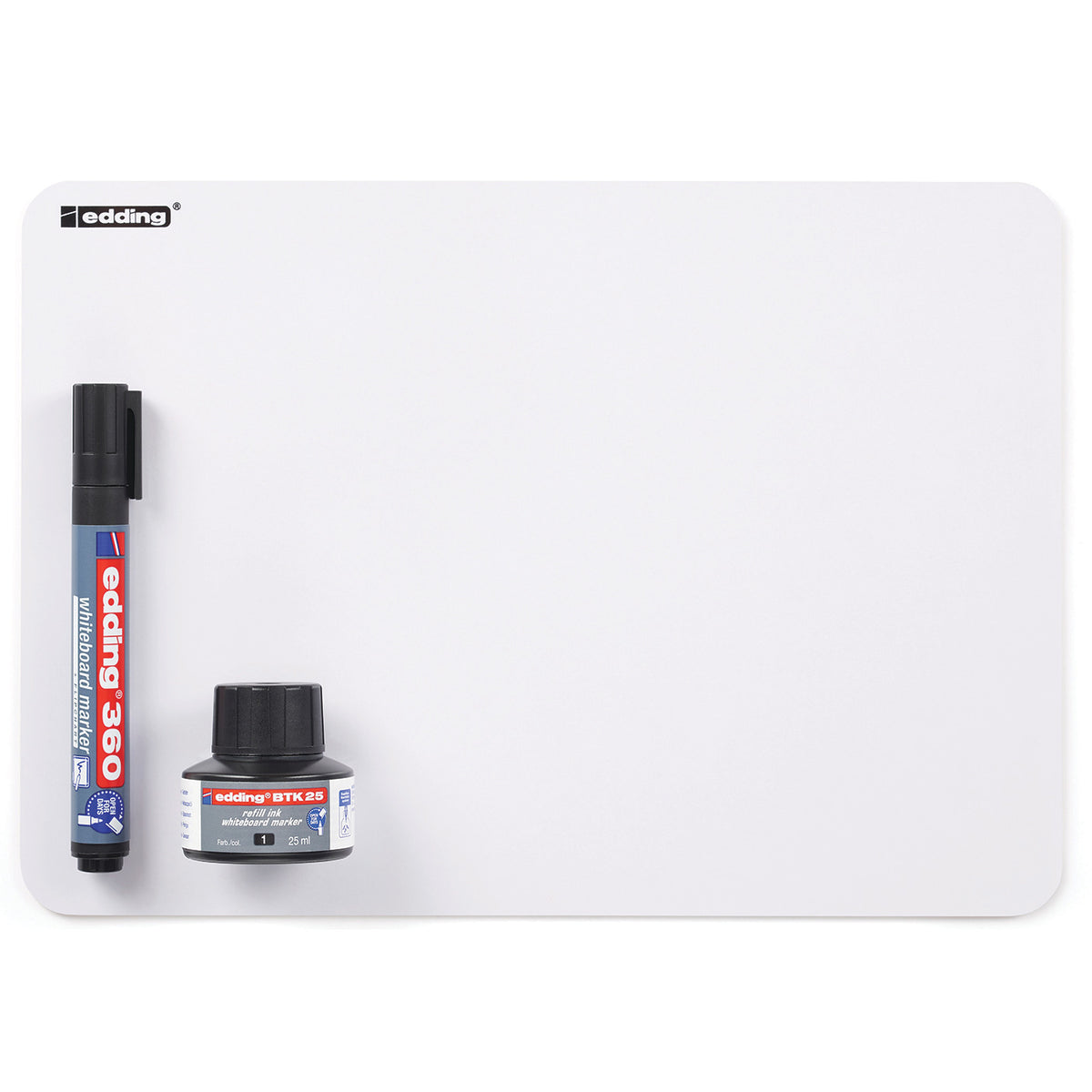 A4 Plain Whiteboard-Board Pen Set