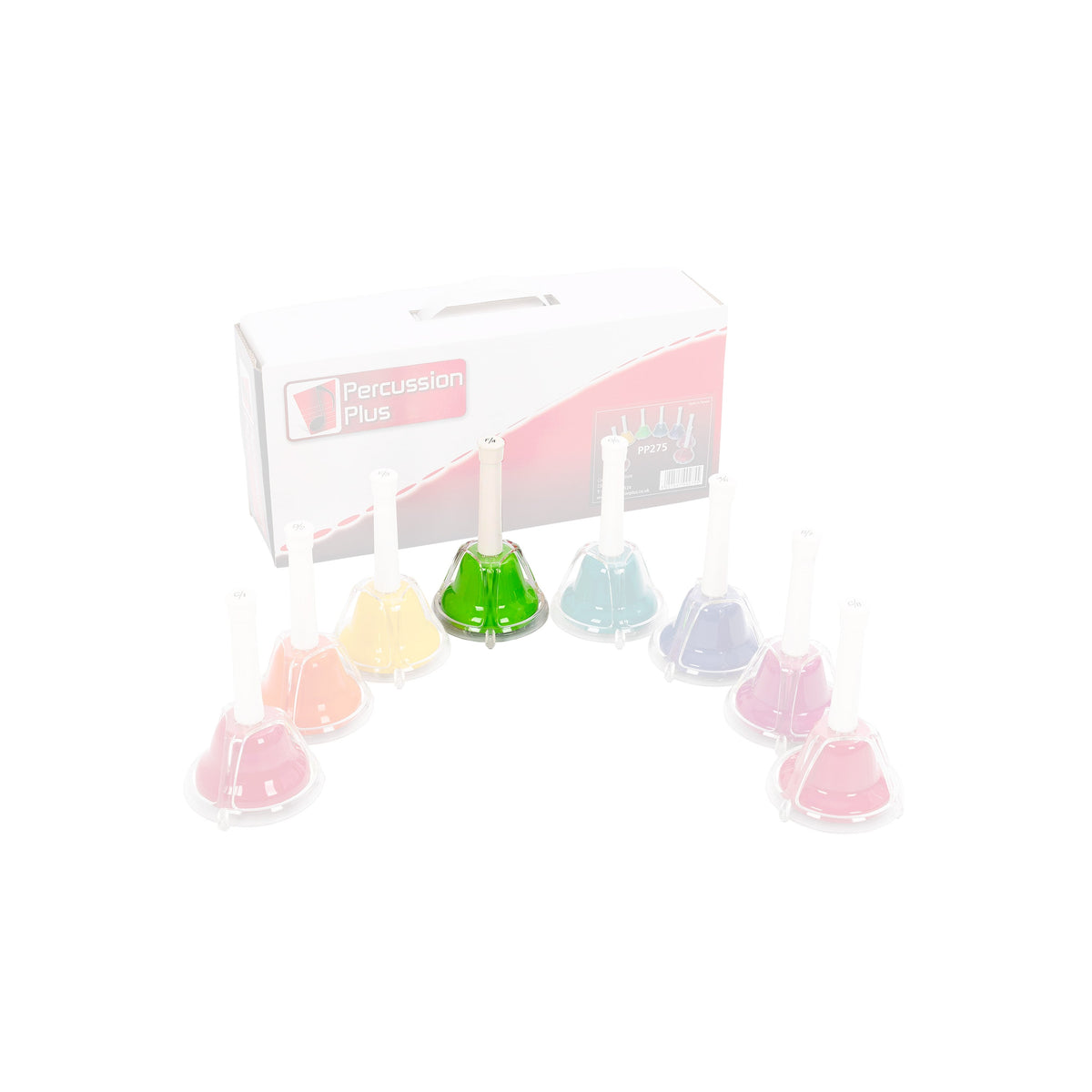 Percussion Plus PP275 combi hand bell individual note - F69 light green