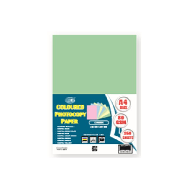 FIS COLOUR PHOTOCOPY PAPER A4 250 SHEETS, PASTEL CREAM