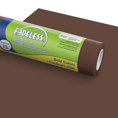 PAC FADELESS COLOURS DISPLAY PAPER ROLL 1218MMX3.6M BROWN 1PC -Min Qty 4
