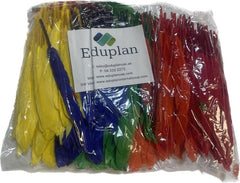 FEATHER PACK SOLID COLUR PKT- 500 - 5 COLOR -EDUPLAN