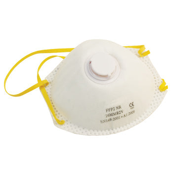 Dust Mask/Respirator Ffp2 P2V Bx10