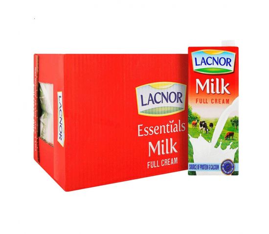 Lacnor Full Cream Milk Red 12x1ltr