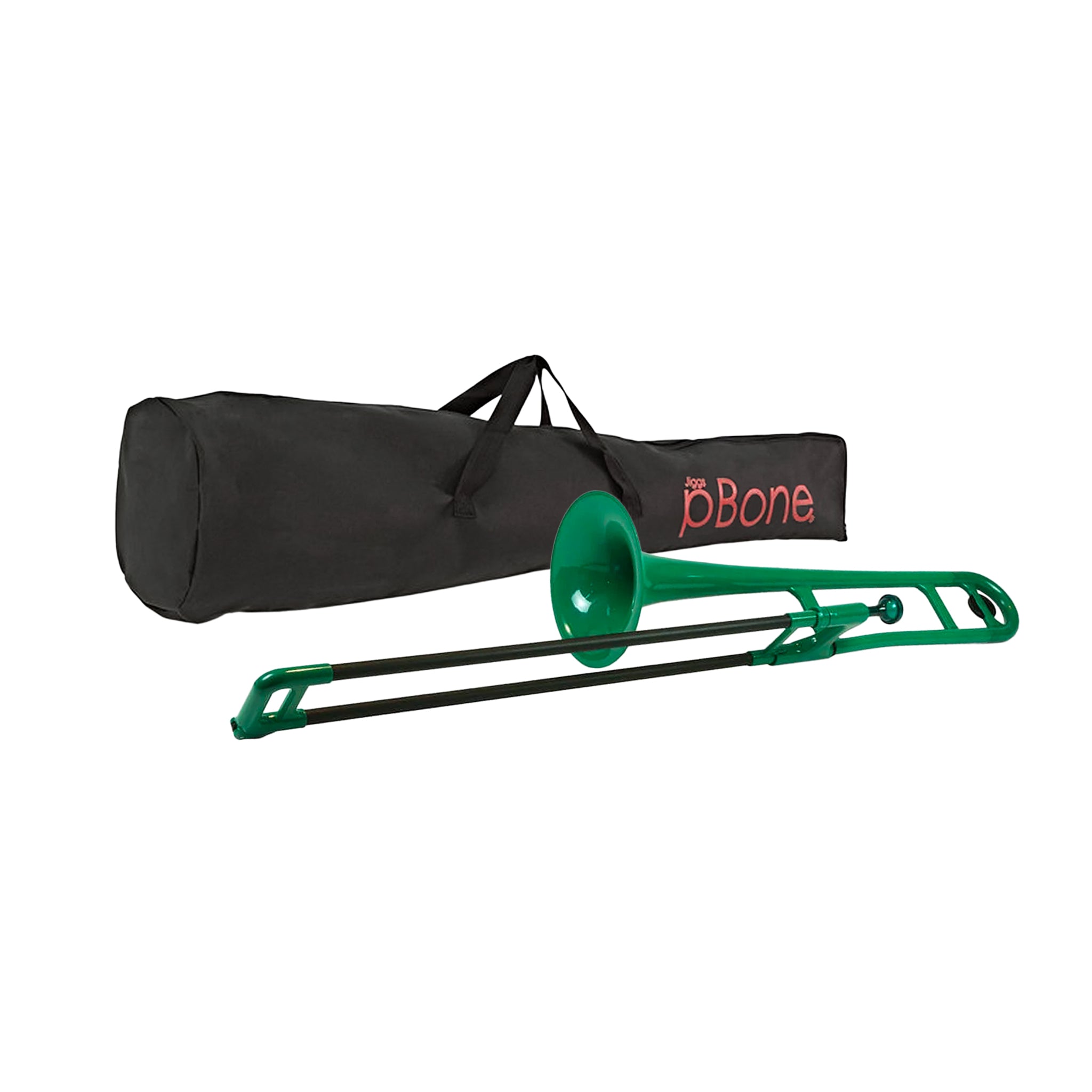 pBone plastic Bb tenor trombone - Green