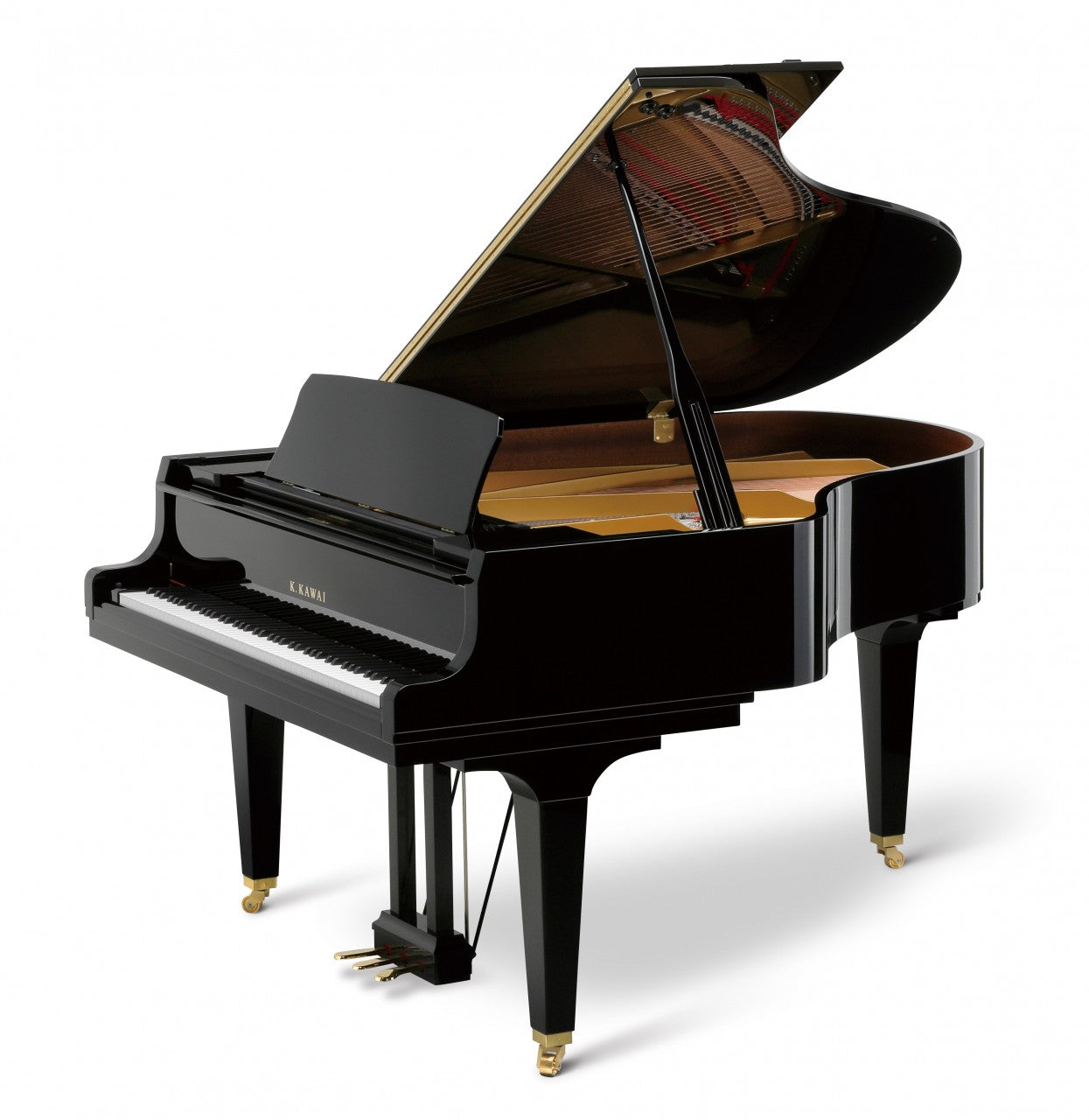 Kawai GL-50 grand piano in polished ebony