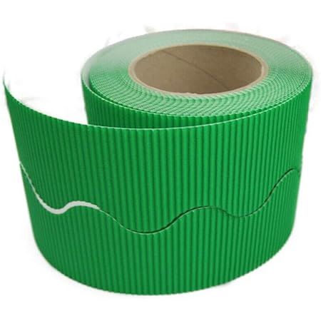 SCO CARD DECORATIVE BORDER ROLL SCOLLOPED 57MMX15M EMERALD 1PC -Min Qty 12
