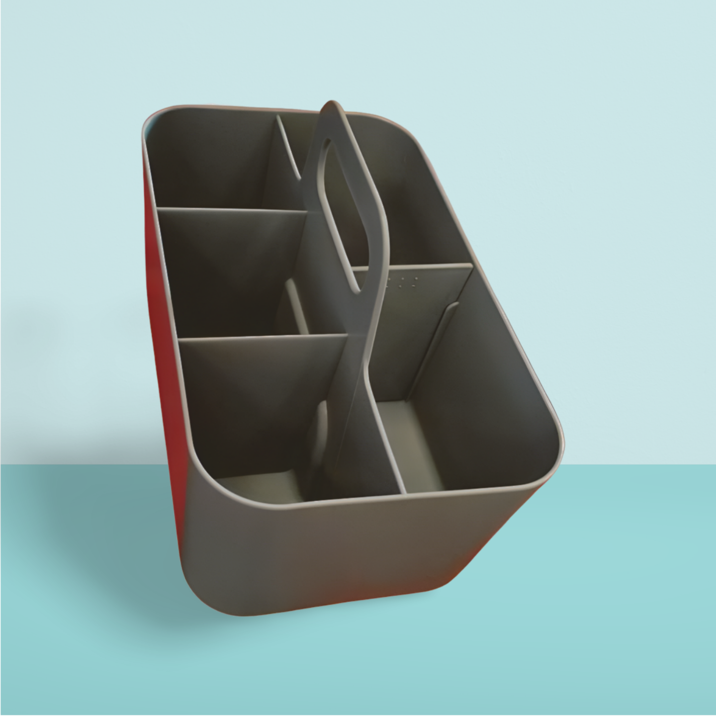 Classroom Caddies Table Storage Grey Color 24.8x15.4x17