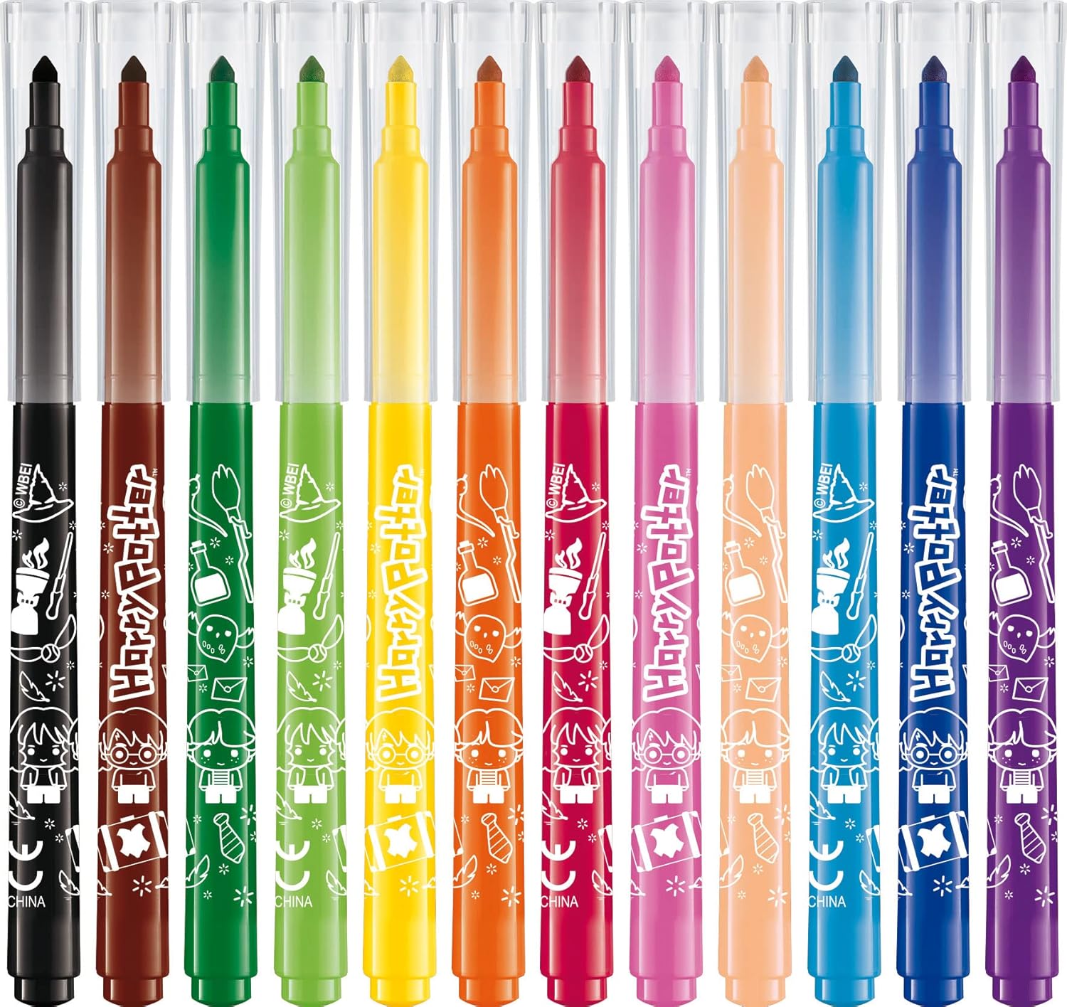 Maped, Felt tip pens HARRY POTTER Set=12Clr MD-845001