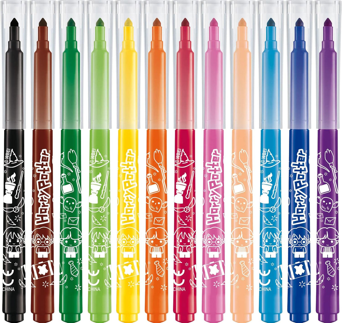 Maped, Felt tip pens HARRY POTTER Set=12Clr MD-845001