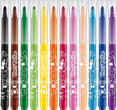 Maped, Felt tip pens HARRY POTTER Set=12Clr MD-845001