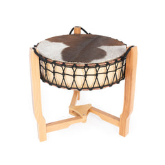 Shamanic drum in natural ashwood