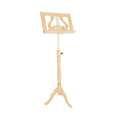 Traditional style concert music stand in beechwood - Regency