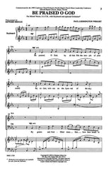 Leddington Wright - Be Praised O God SATB