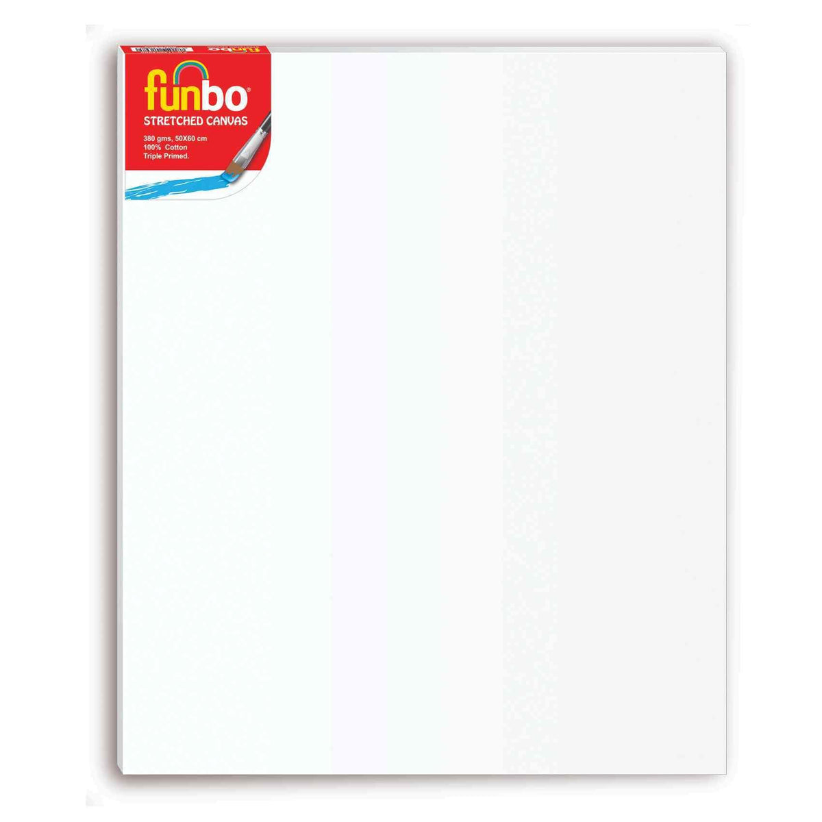 Funbo Stretched canvas 380 gms 50X50 cm FO-114005050