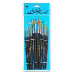 Marie-'s Brush Watercolor Nylon 000 12R 15pc MS-983