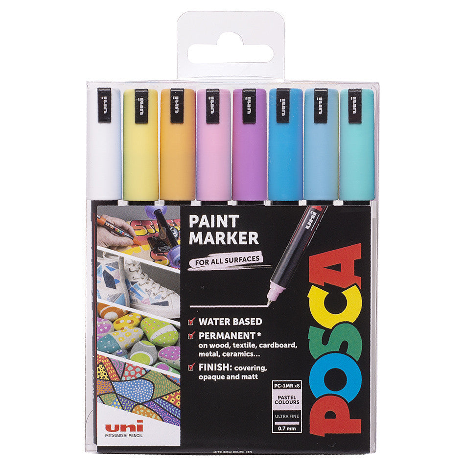 Uniball, Uni Posca PC-1MR Soft Colors PAC=08C