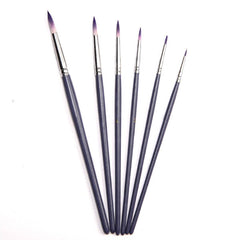 Conda Group Brush set 6pcs No: 1 2 inch 1 inch 2 inch CD A107737