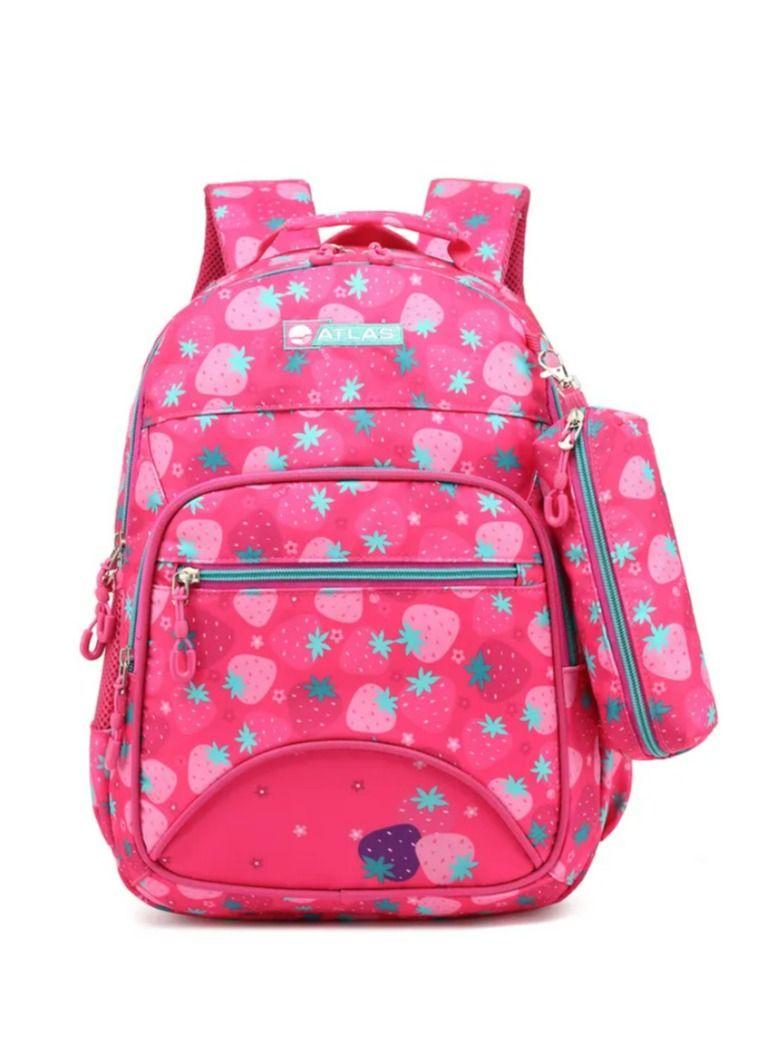 Atlas, Back Pack Girl 16-" Strawberry