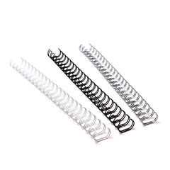 Renz Wire 2:1 11mm 7-16 inch Box of 100 Black RZ-BEW074002