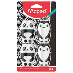 Maped Shaker Fancy 1 H Sharpener Packet 4 Pcs MD-034079