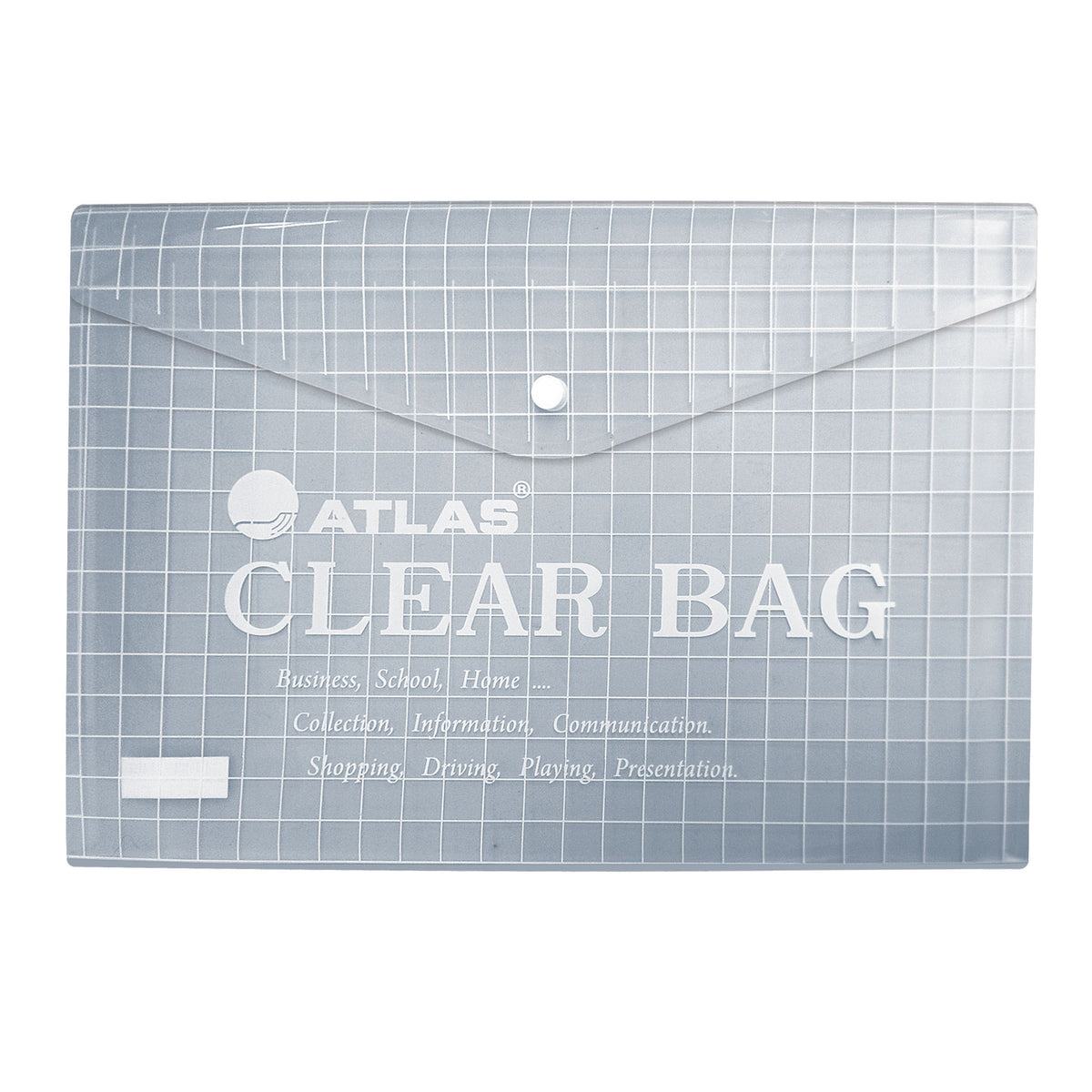 Atlas, Document Bag F-S Clear
