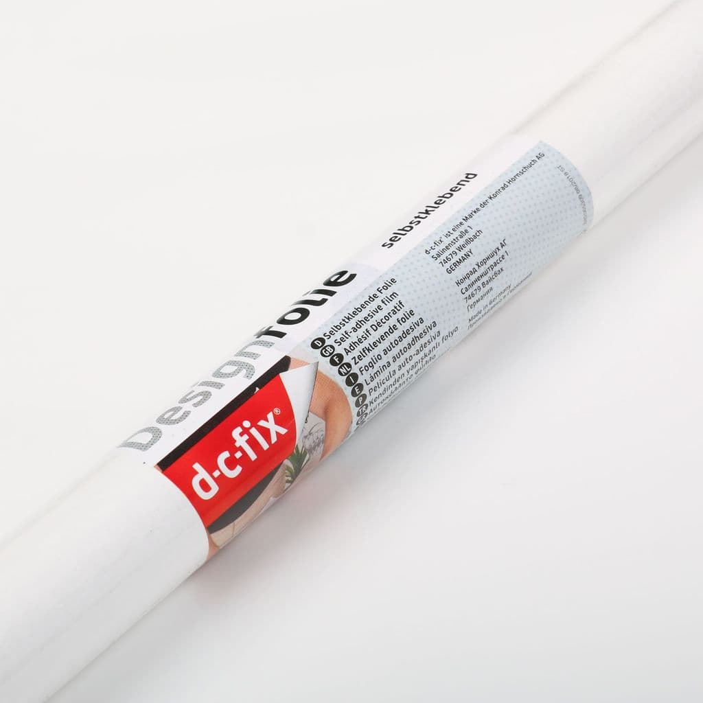 DC Fix, Plain Gloss 45cmx15m White DC-200-1273