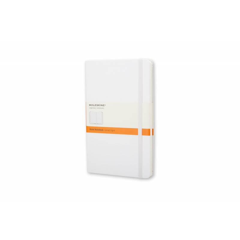 Moleskine Plain Notebook Hard White - 137191