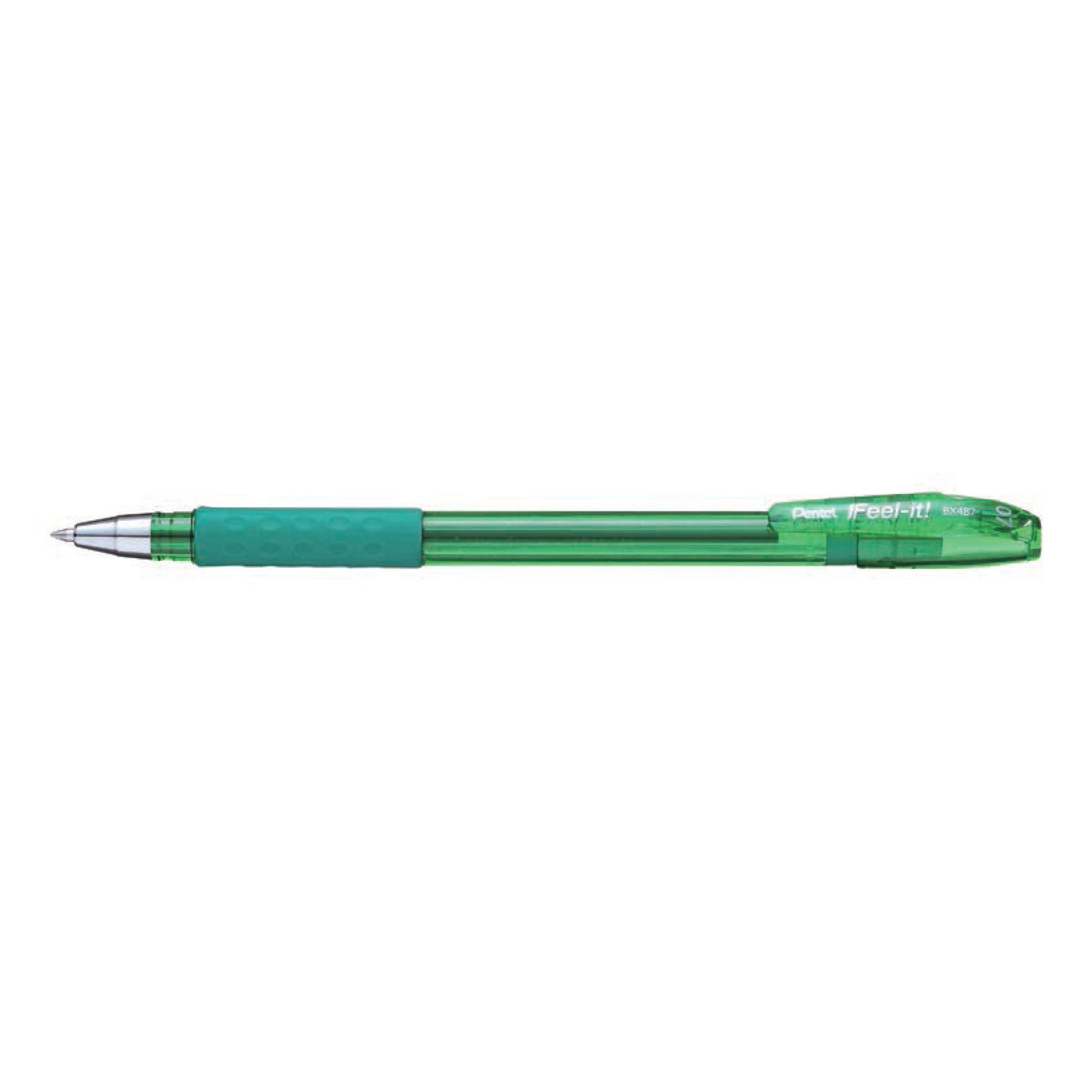 Pentel Ballpoint Pen Feel It Med 1.0mm Green