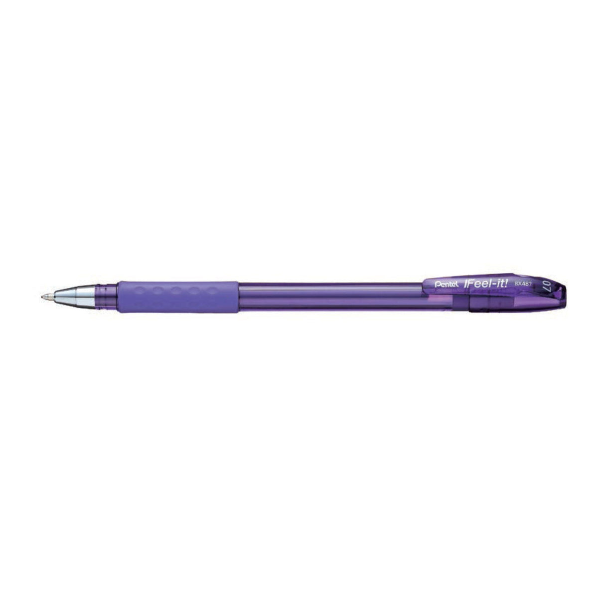 Pentel Ballpoint Pen Feel It Med 1.0mm Violet