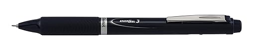 Pentel Energel Multi color 0.5mm 3 Cls BK+BE+RD