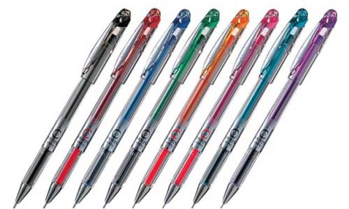 Pentel Slicci Gel Roller 0.7 mm Packet PE-BG207-P