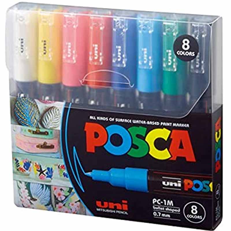 Uniball, Uni Posca PC-1M Bullet PAC=08C