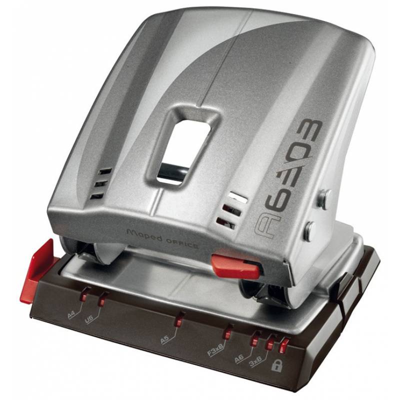 Maped Punch 30-35 Sheet Advanced 2 - Hole Silver Box MD-630310