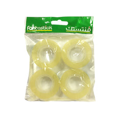 Fantastick, Clear tape 18 mm x 36Y (4 pcs)