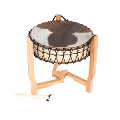 Shamanic drum in natural ashwood
