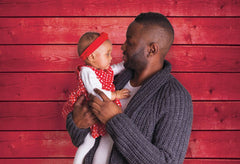 PAC PHOTO BACKDROP RED BARN WOOD 1218MMX0.3M 1PC -Min Qty 4