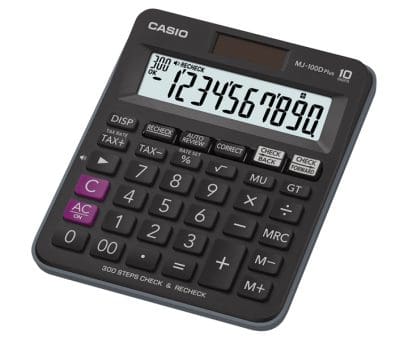 Calculator Casio MJ 100D PLUS