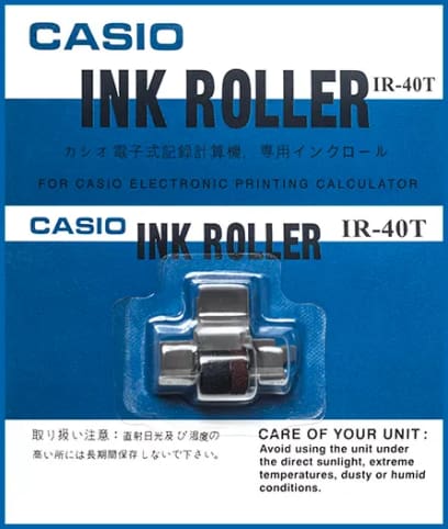 Casio IR 40T Ink Roller