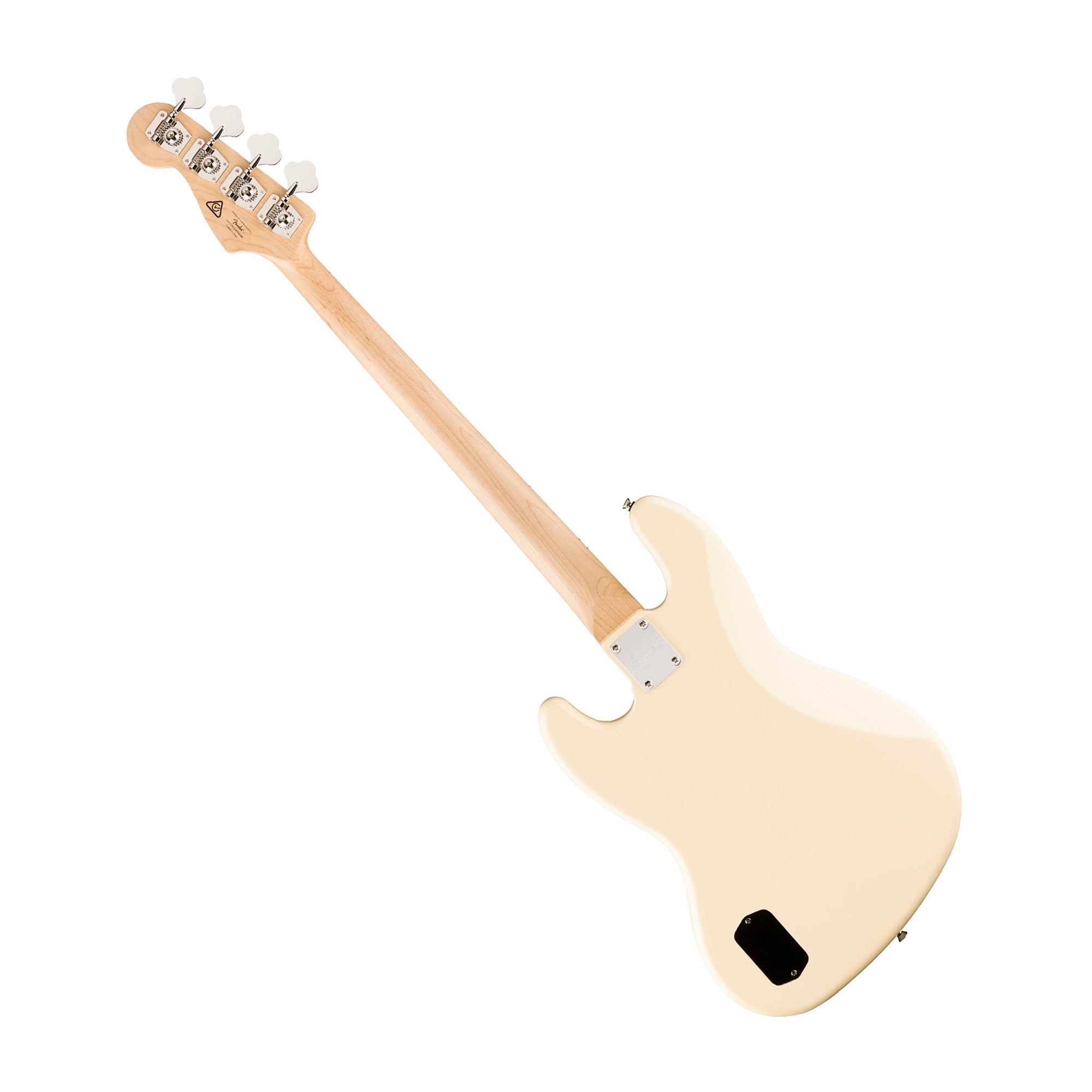 Fender Squier Affinity active jazz bass guitar - Olympic white