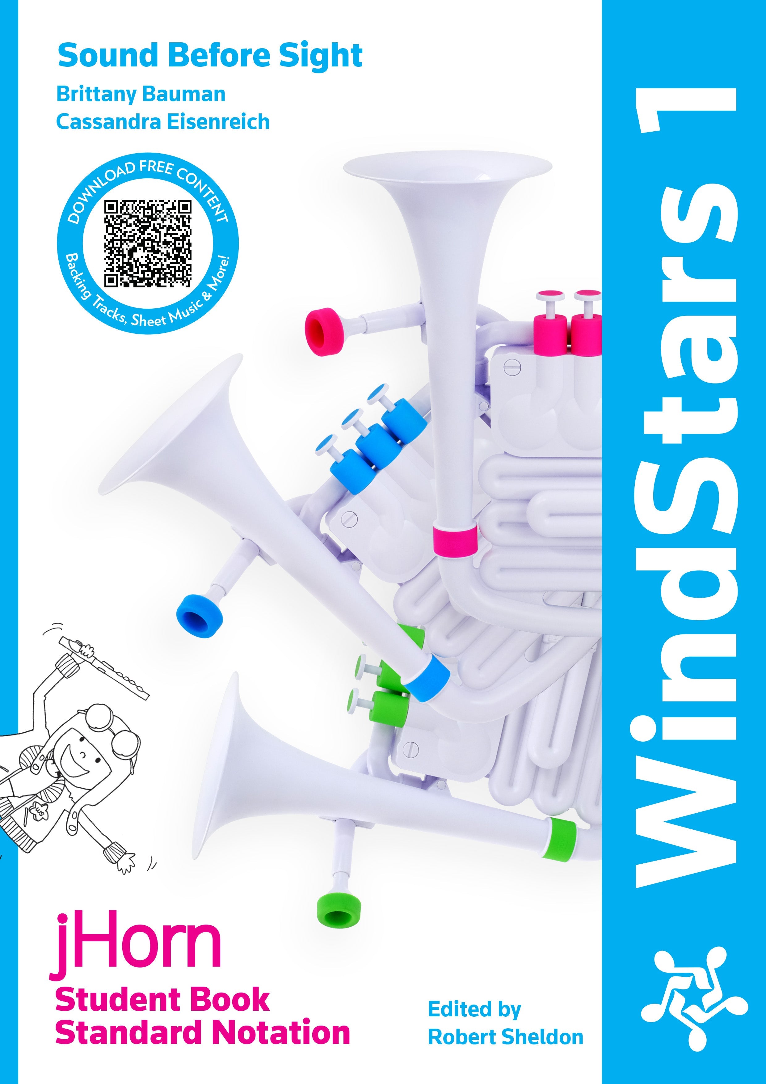 Nuvo WindStars 1 Student Book – jHorn (Treble Clef) Standard Notation