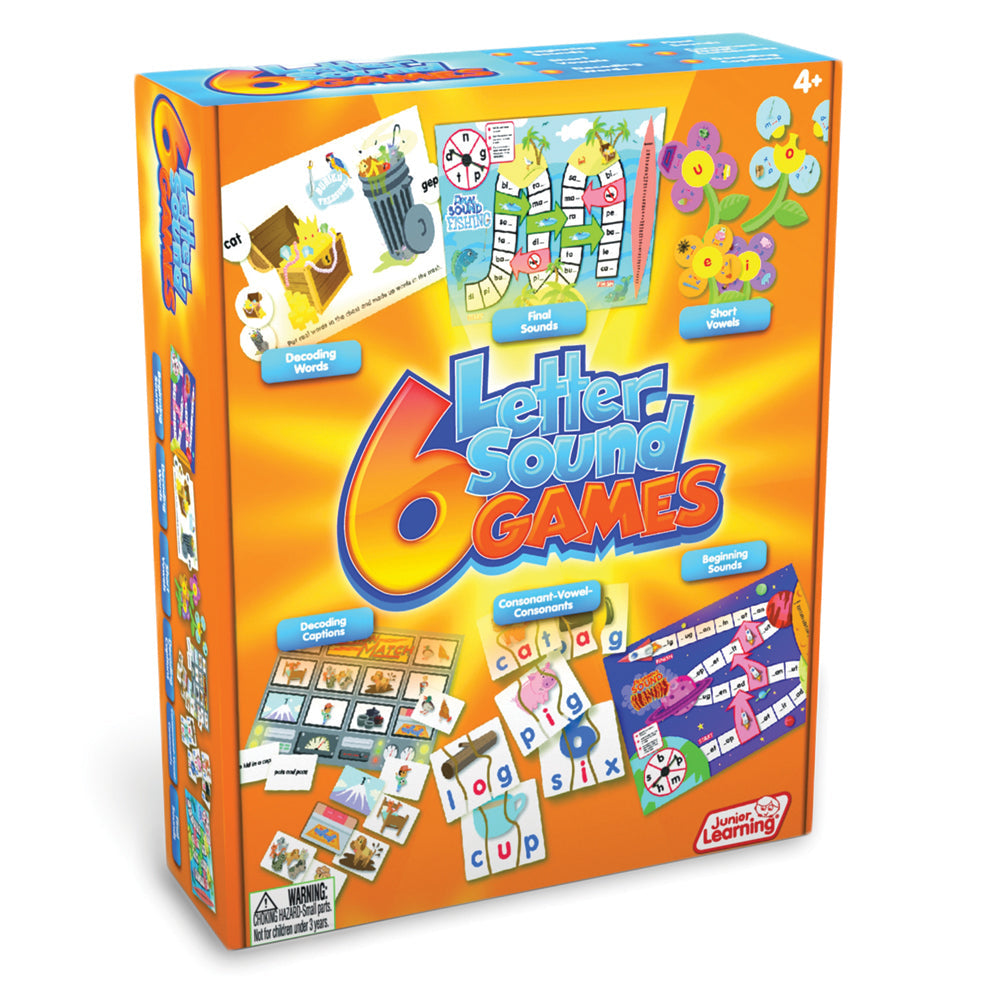 6 Letter Sound Games