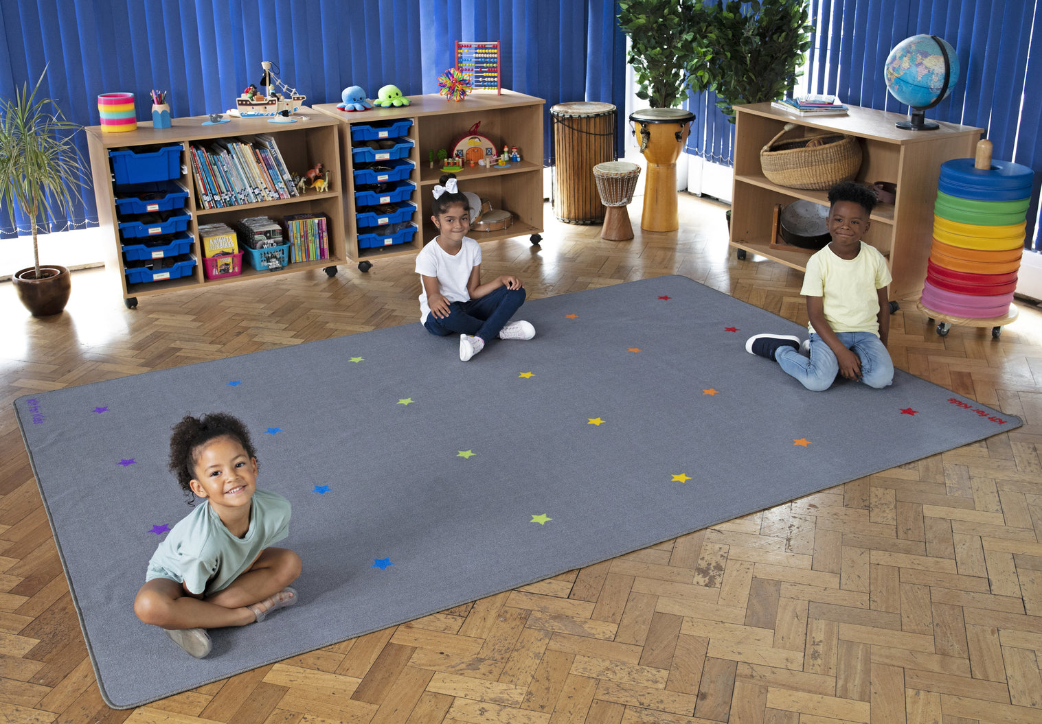 Geometric Shapes Carpet