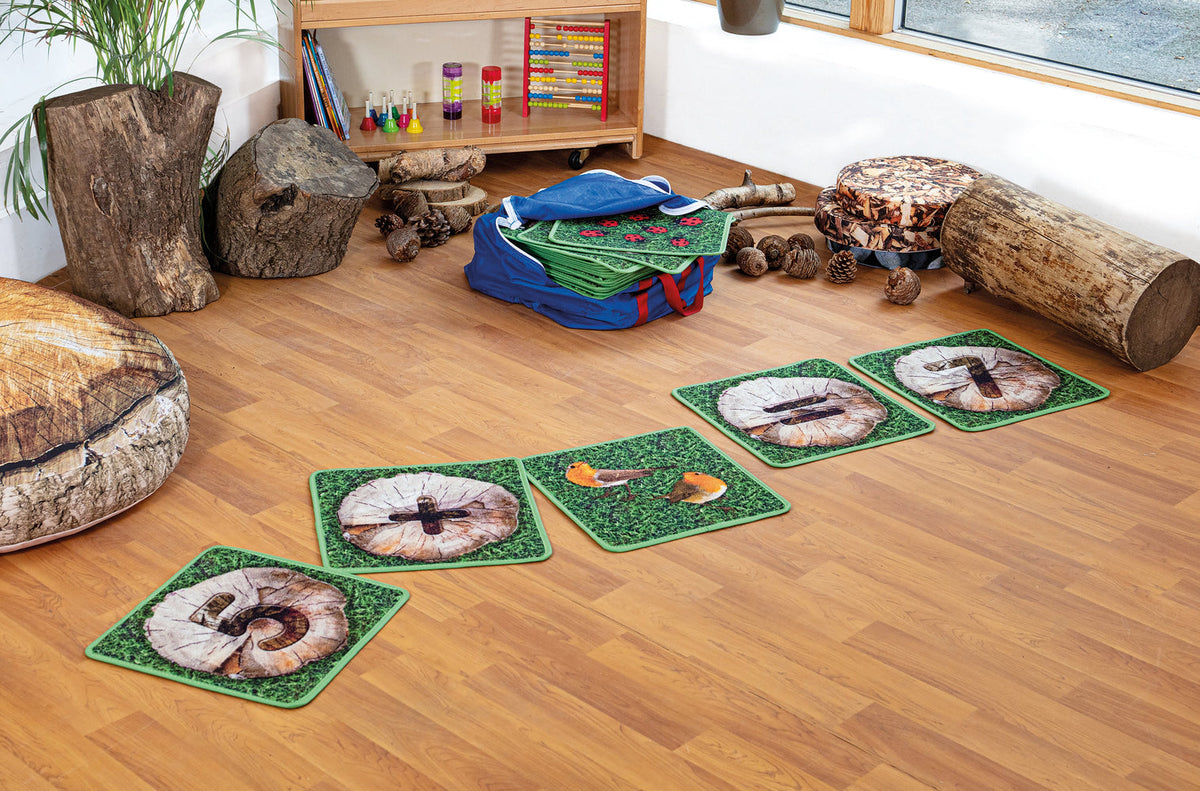 Natural World Counting
Indoor-Outdoor Mini Placement Carpets with holdall
Lig