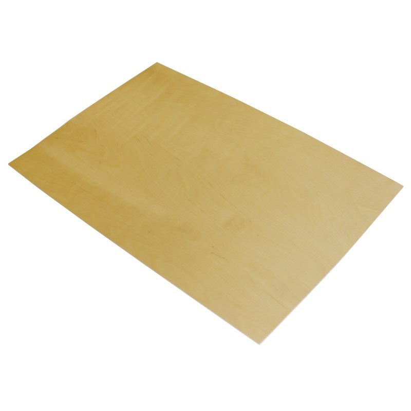 1.5mm BR Grade Birch Laser Plywood, 600mm x 400mm sheet
