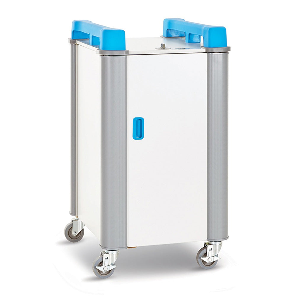 LapCabby mobile vertical AC charging cabinet  – 10 devices